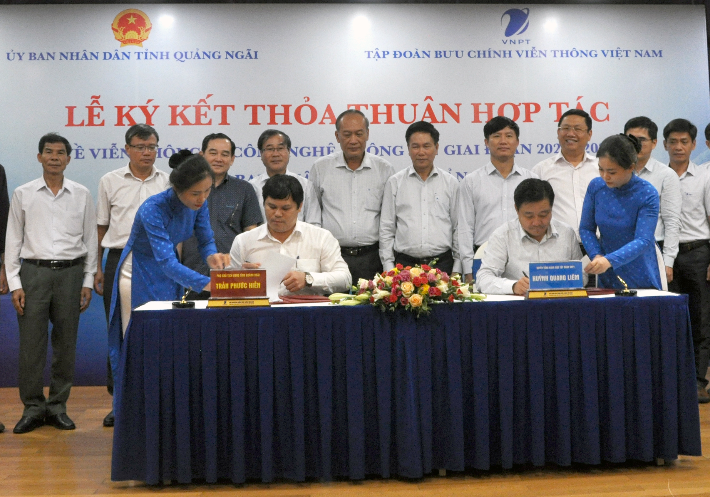 Tỉnh Quảng Ngãi hợp tác với VNPT xây dựng chính quyền điện tử 